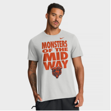 Футболка Chicago Bears Nike Gray We Run This Футболка Chicago Bears Nike Gray We Run This