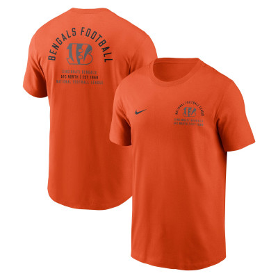Футболка Cincinnati Bengals Nike Orange Split Logo