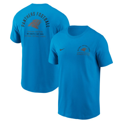 Футболка Carolina Panthers Nike Blue Split Logo