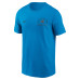 Футболка Carolina Panthers Nike Blue Split Logo
