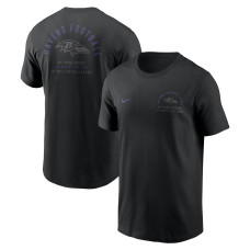 Футболка Baltimore Ravens Nike Black Split Logo Футболка Baltimore Ravens Nike Black Split Logo