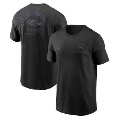 Футболка Baltimore Ravens Nike Black Split Logo