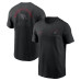 Футболка Arizona Cardinals Nike Black Split Logo Футболка Arizona Cardinals Nike Black Split Logo