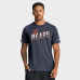 Футболка Chicago Bears Nike Heather Navy Believe The Game Tri-Blend Футболка Chicago Bears Nike Heather Navy Believe The Game Tri-Blend