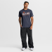 Футболка Chicago Bears Nike Heather Navy Believe The Game Tri-Blend