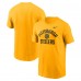 Pittsburgh Steelers Nike Gold Essential T-Shirt Pittsburgh Steelers Nike Gold Essential T-Shirt