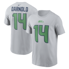 Футболка Sam Darnold Seattle Seahawks Nike Rivalries Collection Name & Number - Wolf Gray Футболка Sam Darnold Seattle Seahawks Nike Rivalries Collection Name & Number - Wolf Gray
