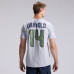 Футболка Sam Darnold Seattle Seahawks Nike Rivalries Collection Name & Number - Wolf Gray