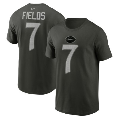 Футболка New York Jets Justin Fields Nike Gotham Green 2025 Rivalries Collection Player