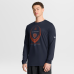 Футболка с длинным рукавом Chicago Bears Nike Navy Legend Icon Dri-FIT Футболка с длинным рукавом Chicago Bears Nike Navy Legend Icon Dri-FIT