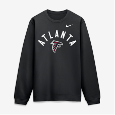 Свитшот Atlanta Falcons Nike Black Primetime Club Свитшот Atlanta Falcons Nike Black Primetime Club