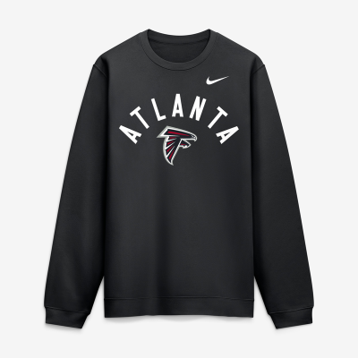 Свитшот Atlanta Falcons Nike Black Primetime Club