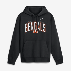 Толстовка Cincinnati Bengals Nike Black Expect Victory Club Fleece Толстовка Cincinnati Bengals Nike Black Expect Victory Club Fleece