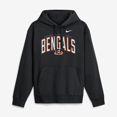 Толстовка Cincinnati Bengals Nike Black Expect Victory Club Fleece