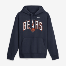 Толстовка Chicago Bears Nike Navy Expect Victory Club Fleece Толстовка Chicago Bears Nike Navy Expect Victory Club Fleece