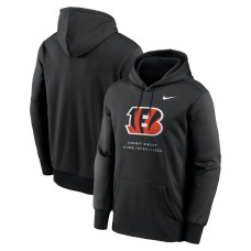 Толстовка Cincinnati Bengals Nike Black Toss Sweep Therma-FIT Толстовка Cincinnati Bengals Nike Black Toss Sweep Therma-FIT