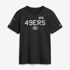 Футболка San Francisco 49ers Nike 2026 Salute to Service Sideline Dri-FIT - Black