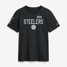 Футболка Pittsburgh Steelers Nike 2026 Salute to Service Sideline Dri-FIT - Black