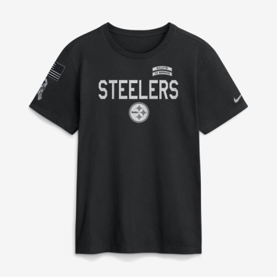 Футболка Pittsburgh Steelers Nike 2026 Salute to Service Sideline Dri-FIT - Black
