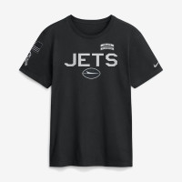 Футболка New York Jets Nike 2026 Salute to Service Sideline Dri-FIT - Black