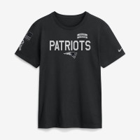 Футболка New England Patriots Nike 2026 Salute to Service Sideline Dri-FIT - Black