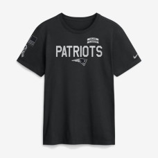 Футболка New England Patriots Nike 2026 Salute to Service Sideline Dri-FIT - Black
