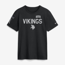 Футболка Minnesota Vikings Nike 2026 Salute to Service Sideline Dri-FIT - Black