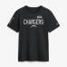 Футболка Los Angeles Chargers Nike 2026 Salute to Service Sideline Dri-FIT - Black