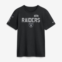 Футболка Las Vegas Raiders Nike 2026 Salute to Service Sideline Dri-FIT - Black