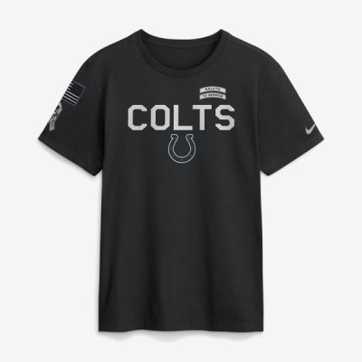 Футболка Indianapolis Colts Nike 2026 Salute to Service Sideline Dri-FIT - Black