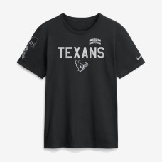 Футболка Houston Texans Nike 2026 Salute to Service Sideline Dri-FIT - Black