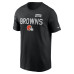 Футболка Cleveland Browns Nike 2026 Salute to Service Sideline Dri-FIT - Black