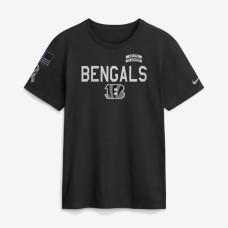 Футболка Cincinnati Bengals Nike 2026 Salute to Service Sideline Dri-FIT - Black