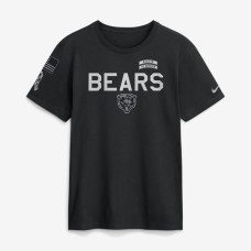 Футболка Chicago Bears Nike 2026 Salute to Service Sideline Dri-FIT - Black