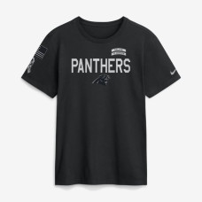 Футболка Carolina Panthers Nike 2026 Salute to Service Sideline Dri-FIT - Black