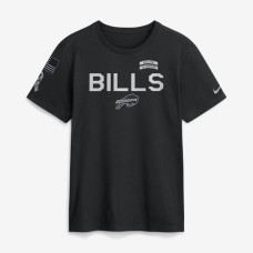 Футболка Buffalo Bills Nike 2026 Salute to Service Sideline Dri-FIT - Black