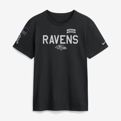 Футболка Baltimore Ravens Nike 2026 Salute to Service Sideline Dri-FIT - Black