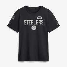 Футболка Pittsburgh Steelers Nike 2026 Salute to Service Sideline Dri-FIT - Black