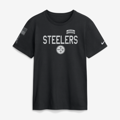 Футболка Pittsburgh Steelers Nike 2026 Salute to Service Sideline Dri-FIT - Black