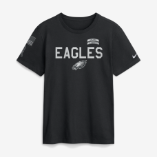 Футболка Philadelphia Eagles Nike 2026 Salute to Service Sideline Dri-FIT - Black