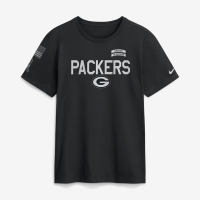 Футболка Green Bay Packers Nike 2026 Salute to Service Sideline Dri-FIT - Black