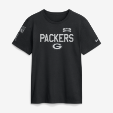 Футболка Green Bay Packers Nike 2026 Salute to Service Sideline Dri-FIT - Black