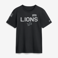 Футболка Detroit Lions Nike 2026 Salute to Service Sideline Dri-FIT - Black