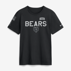 Футболка Chicago Bears Nike 2026 Salute to Service Sideline Dri-FIT - Black