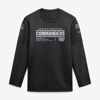 Свитшот Washington Commanders Nike 2026 Salute to Service Sideline Coaches Crewneck Therma-FIT - Black