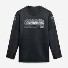 Свитшот Washington Commanders Nike 2026 Salute to Service Sideline Coaches Crewneck Therma-FIT - Black Свитшот Washington Commanders Nike 2026 Salute to Service Sideline Coaches Crewneck Therma-FIT - Black