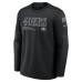 Свитшот San Francisco 49ers Nike 2026 Salute to Service Sideline Coaches Crewneck Therma-FIT - Black