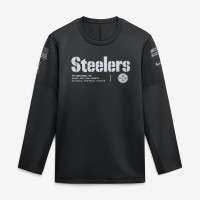 Свитшот Pittsburgh Steelers Nike 2026 Salute to Service Sideline Coaches Crewneck Therma-FIT - Black