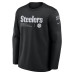 Свитшот Pittsburgh Steelers Nike 2026 Salute to Service Sideline Coaches Crewneck Therma-FIT - Black