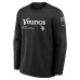 Свитшот Minnesota Vikings Nike 2026 Salute to Service Sideline Coaches Crewneck Therma-FIT - Black